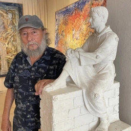 A Fighille il “San Francesco” di Franco Alessandrini. Il modello in gesso dell'artista biturgense da cui nacque la celebre scultura dell’Eremo di Montecasale