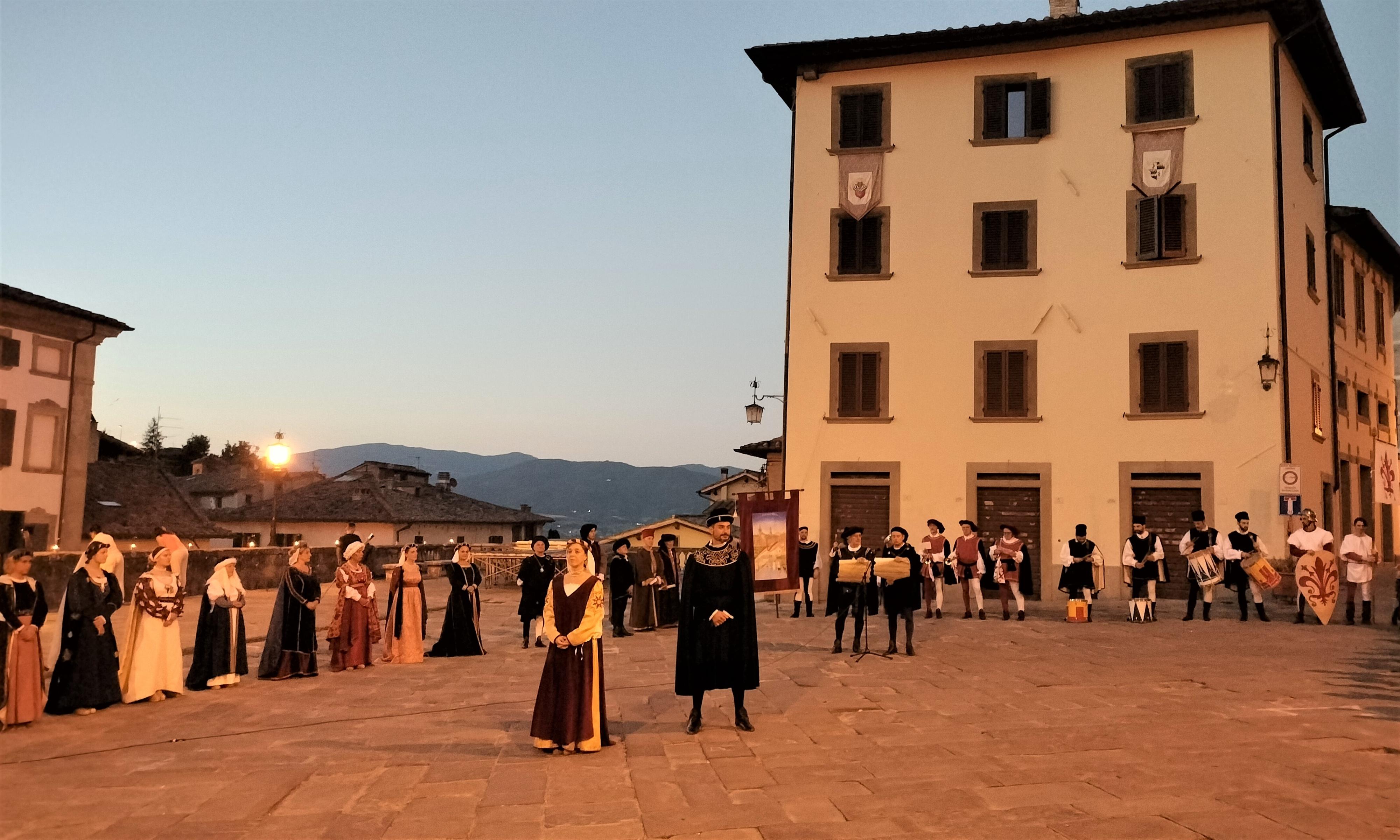 Anghiari, la Benedizione del Palio della Vittoria Anghiari, la Benedizione del Palio della Vittoria