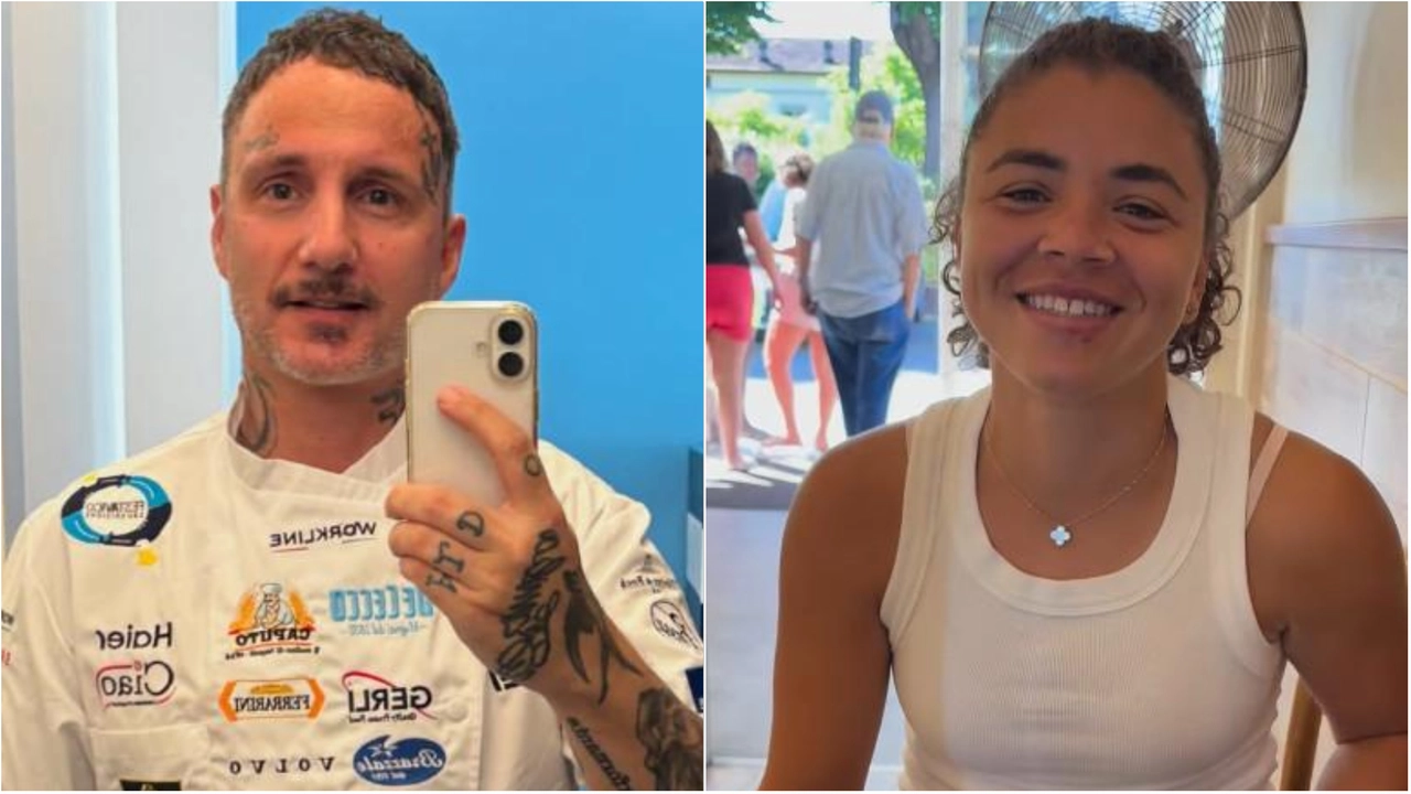 La tennista Jennifer Paolini e Aldo Gassani, noto pasticcere della costa apuo-versiliese