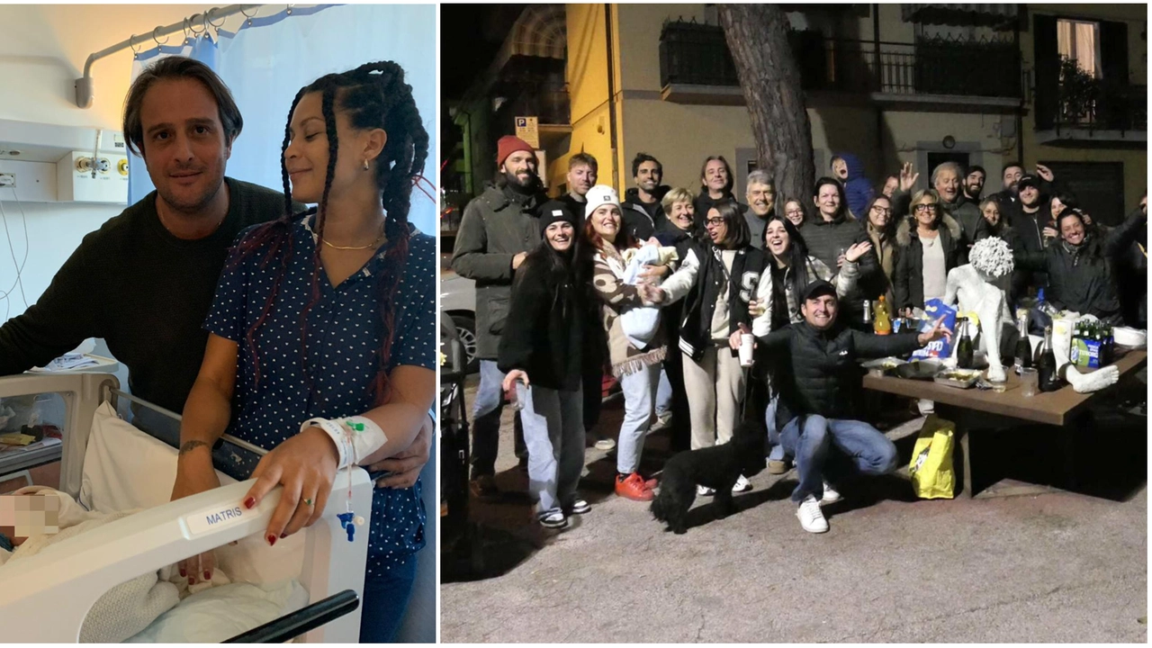 Giacomo, per tutti Jack, Valenti insieme alla compagna Stefania e al piccolo Lucio, in culla all'ospedale. A destra, gli amici ricordano Matteo a 20 anni dalla morte Giacomo, per tutti Jack, Valenti insieme alla compagna Stefania e al piccolo Lucio, in culla all'ospedale. A destra, gli amici ricordano Matteo a 20 anni dalla morte