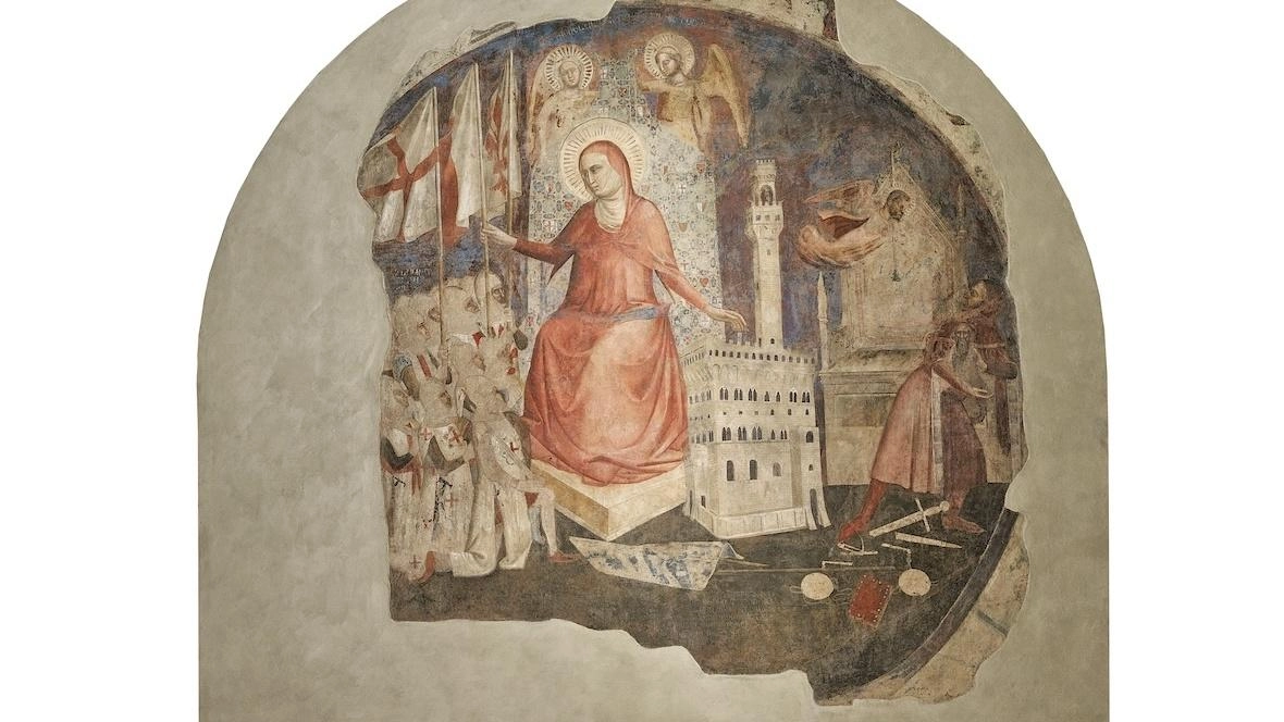 Da sabato tornano visibili opere importanti, tra cui l’affresco dell’Orcagna con la cacciata del duca d’Atene Da sabato tornano visibili opere importanti, tra cui l’affresco dell’Orcagna con la cacciata del duca d’Atene