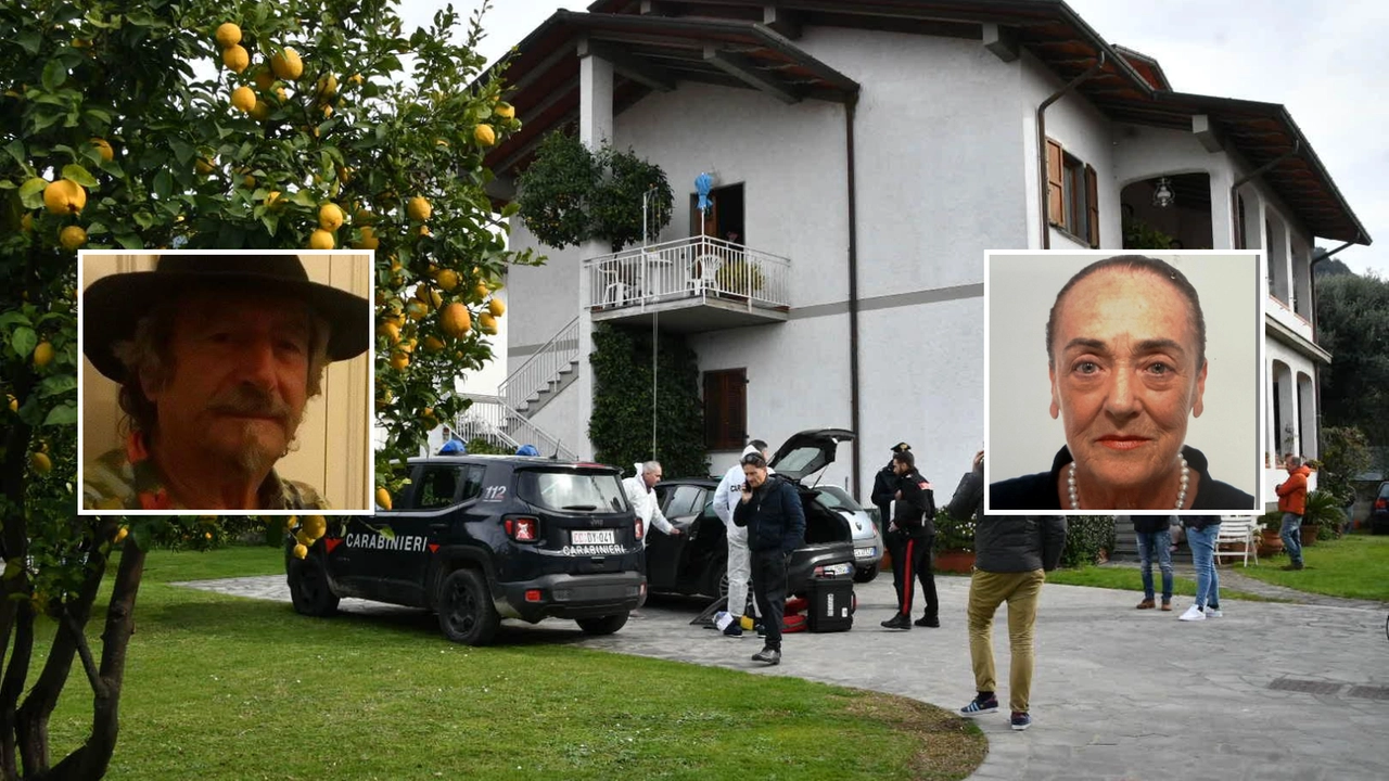 La villetta dove sono stati trovati morti Alberto Maghelli e Tilde Buffoni (Foto Nizza)