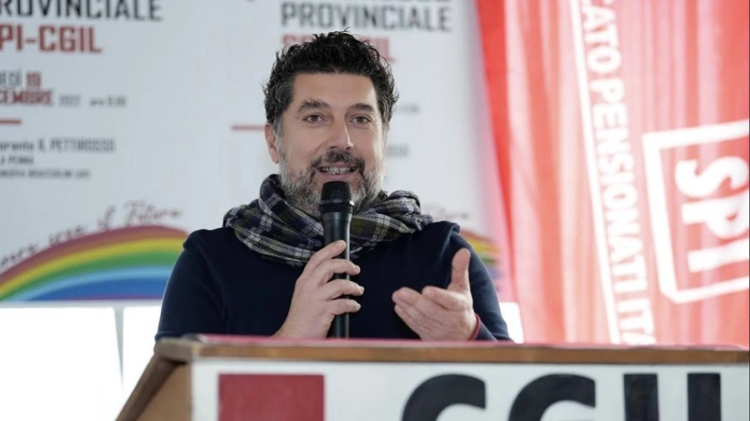 Alessandro Tracchi, segretario provinciale della Cgil Alessandro Tracchi, segretario provinciale della Cgil