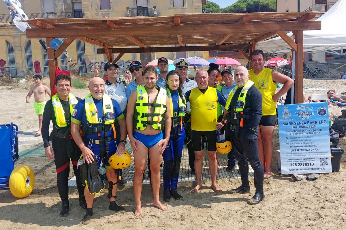 Progetto ’Un mare senza barriere’: “Un vero esempio di inclusione grazie ad un impegno grandioso”