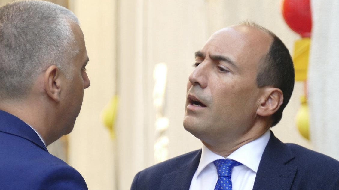 Il presidente della Provincia Simone Calamai venerdì scorso in prefettura