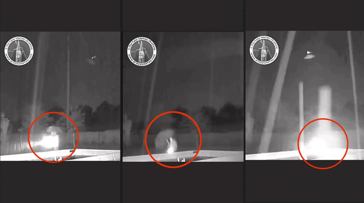 Meteorologo colpito dal fulmine, il video è virale. “Ho agito d’istinto ma è pericoloso” Meteorologo colpito dal fulmine, il video è virale. “Ho agito d’istinto ma è pericoloso”