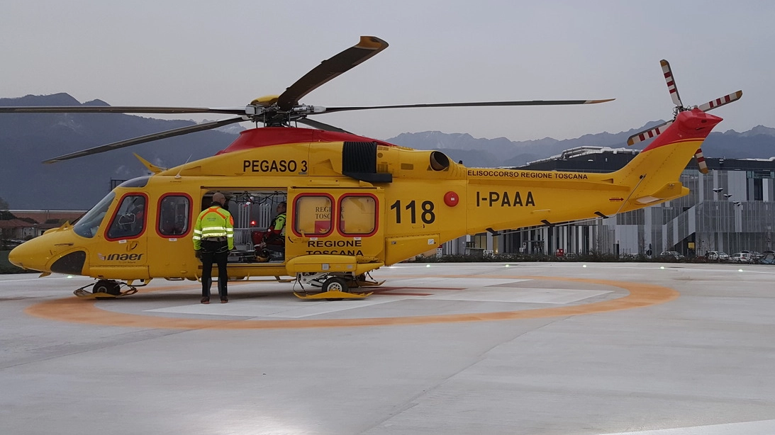 L'elisoccorso Pegaso 3 in una foto di repertorio