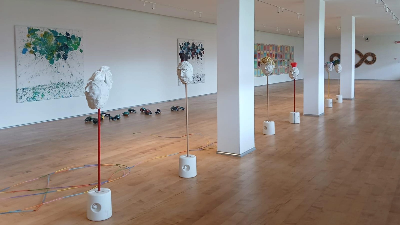 Le opere esposte al Mudy di Fornaci