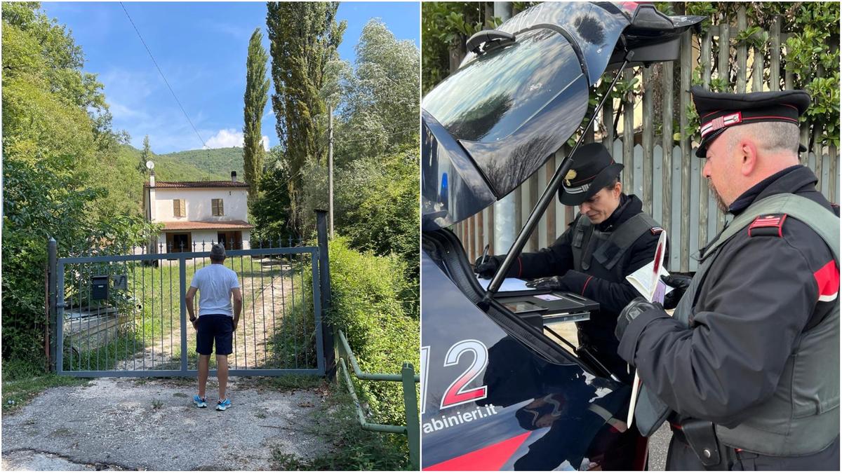 cadavere scoperto nel giardino della villetta era l236 da mesi l8217ipotesi della pensione da intascare