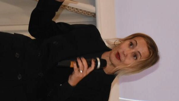 Deborah Bergamini, vicesegretaria. di FI, al convegno Qn Distretti Deborah Bergamini, vicesegretaria. di FI, al convegno Qn Distretti