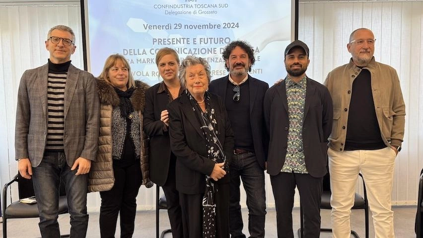 I relatori partecipanti alla giornata di studio organizzata da Confindustria Grosseto I relatori partecipanti alla giornata di studio organizzata da Confindustria Grosseto