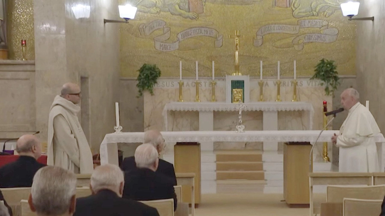 L’abate di San Miniato guidò gli esercizi spirituali di Quaresima nel 2019 "Ho capito che quello che gli interessava non era la competenza intellettuale, ma la condivisione di un’esperienza del Signore".