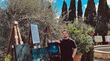 L’artista Gabriele Innocenti