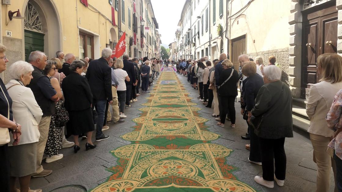 Una tradizione che si rinnova, lo spettacolo dei tappeti a Camaiore