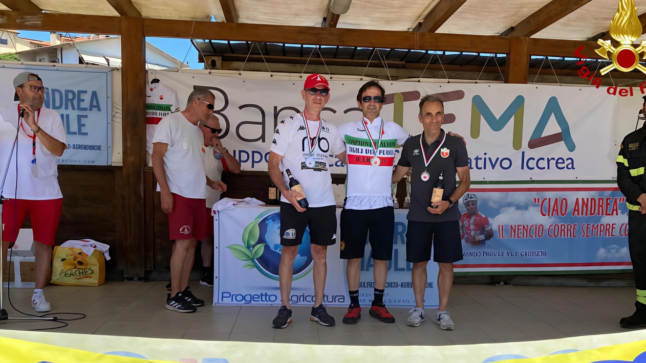 Marco Zanier trionfa al campionato italiano vigili del fuoco di mountain bike