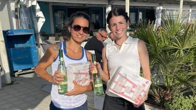 Le campionesse Virginia Del Vincio. e. Nicoletta Raia Le campionesse Virginia Del Vincio. e. Nicoletta Raia