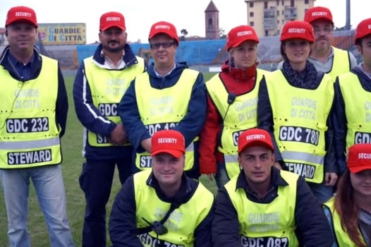Guardie di Città già all'interno dell'Arena