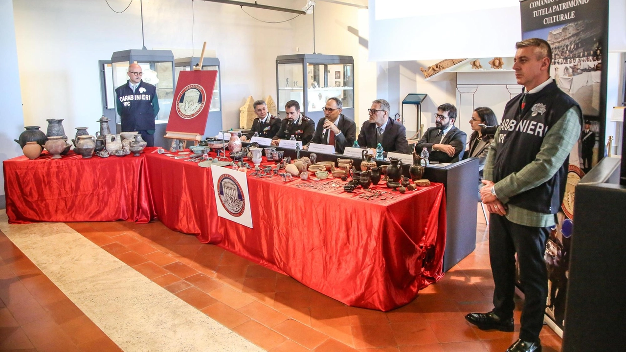 L’operazione dei carabinieri del nucleo per la tutela del patrimonio culturale