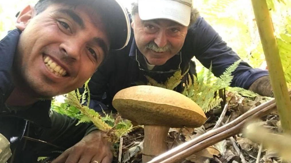 Il viareggino Diego Costabile insieme al padre. Una passione che unisce la famiglia:. tutti fungaioli da almeno due generazioni Il viareggino Diego Costabile insieme al padre. Una passione che unisce la famiglia:. tutti fungaioli da almeno due generazioni