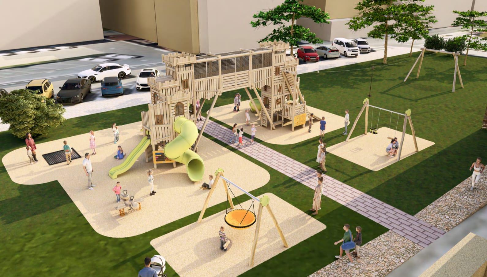 Cascina, in arrivo il nuovo parco giochi a tema medievale in viale Comaschi