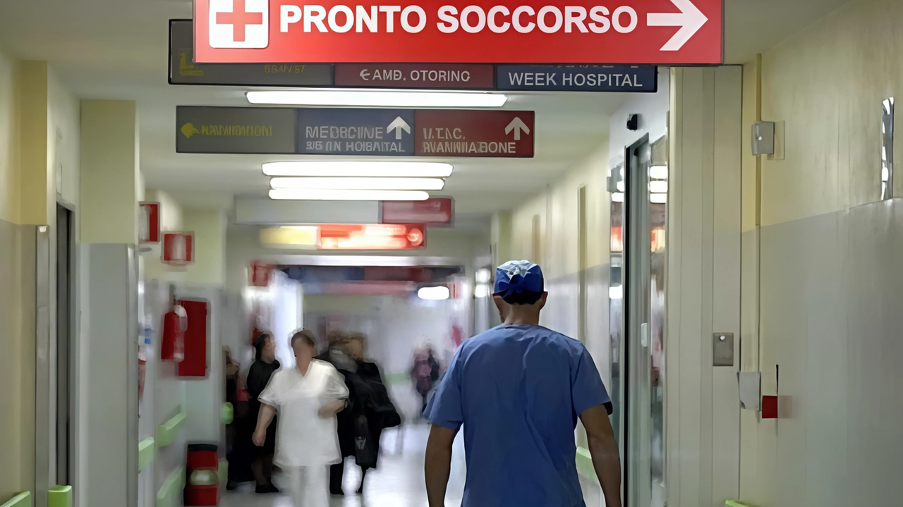 Il Pronto soccorso dell’ospedale (Foto di repertorio)