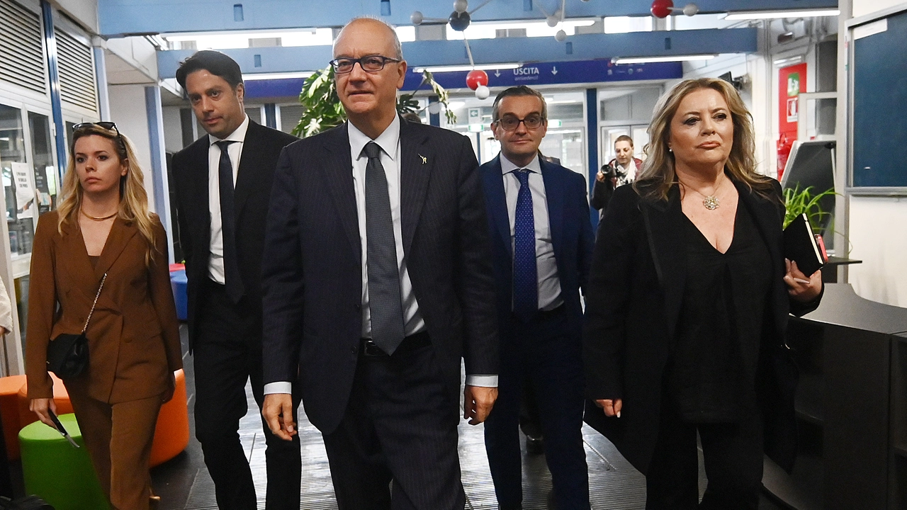 Il ministro dell’Istruzione Giuseppe Valditara in visita a Perugia (Crocchioni) Il ministro dell’Istruzione Giuseppe Valditara in visita a Perugia (Crocchioni)