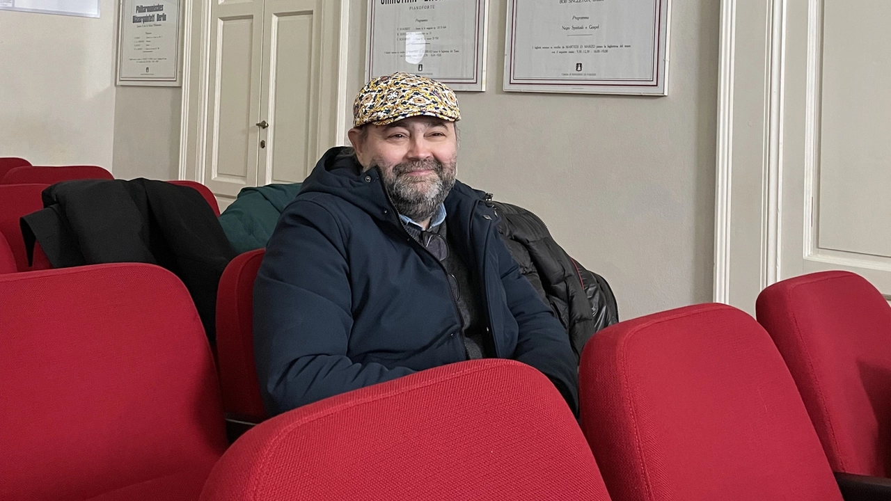 Piero Torricelli durante le riprese del progetto FIV AR experience Piero Torricelli durante le riprese del progetto FIV AR experience