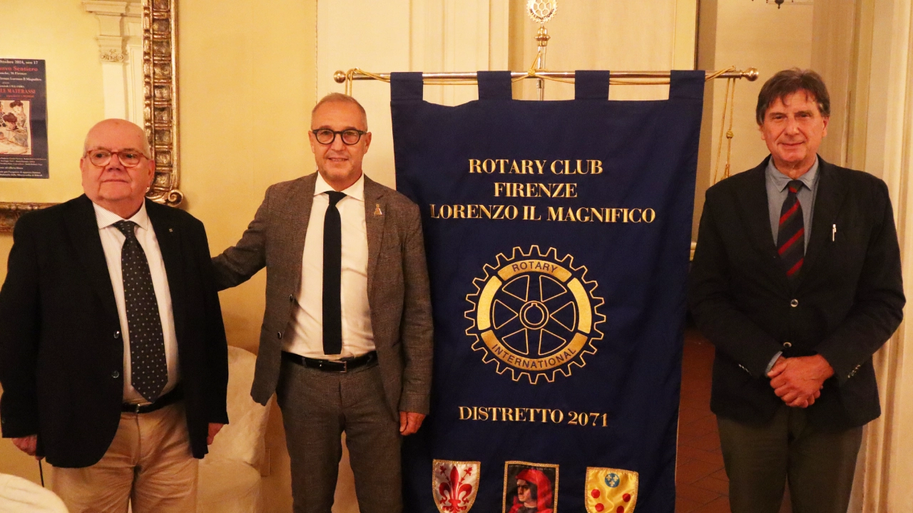 Raoul Masini con il governatore della Misericordia di Rifredi Piero Tacconi Raoul Masini con il governatore della Misericordia di Rifredi Piero Tacconi