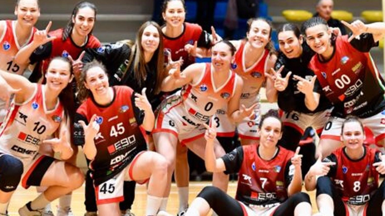 La Polisportiva Galli festeggia la vittoria nell’ultima giornata della regular season in trasferta contro la Virtus Cagliari