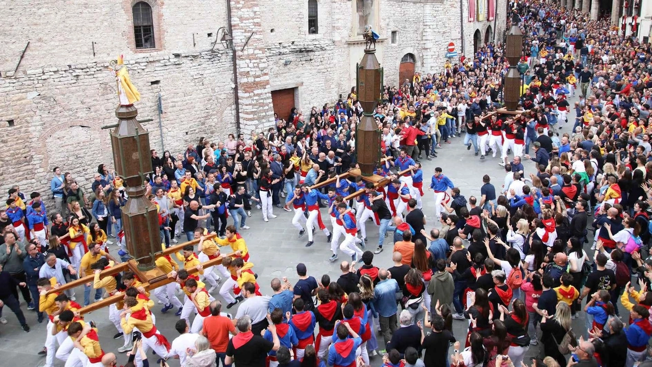 Domenica alle 10 la sfilata fino a Piazza Grande, dove si svolgerà l’alzata. Poi l’ascesa verso il Monte. "Portiamo avanti la grande storia di Gubbio". Domenica alle 10 la sfilata fino a Piazza Grande, dove si svolgerà l’alzata. Poi l’ascesa verso il Monte. "Portiamo avanti la grande storia di Gubbio".