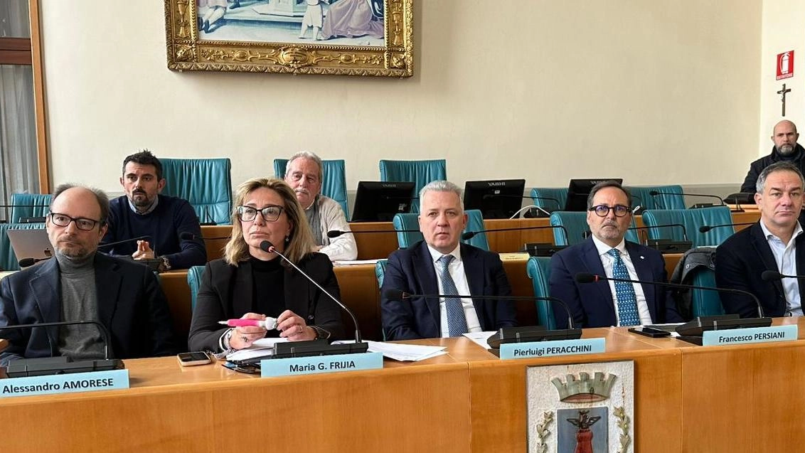 Da sinistra Amorese, Frijia, Peracchini, Persiani e Giannetti Da sinistra Amorese, Frijia, Peracchini, Persiani e Giannetti
