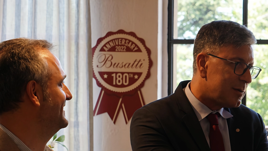 Dario Costantini, presidente nazionale di Cna, in occasione della recente visita all’azienda Busatti di Anghiari Dario Costantini, presidente nazionale di Cna, in occasione della recente visita all’azienda Busatti di Anghiari