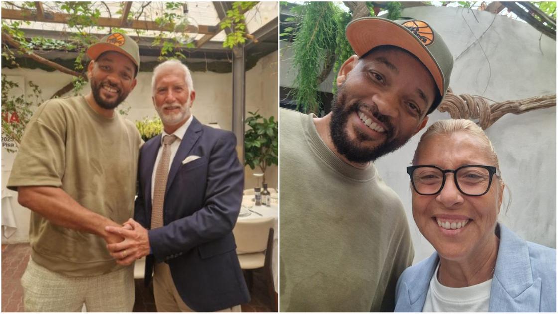 Will Smith a Pisa, incantato dai lungarni… e dalla cucina. “Città bellissima” Will Smith a Pisa, incantato dai lungarni… e dalla cucina. “Città bellissima”