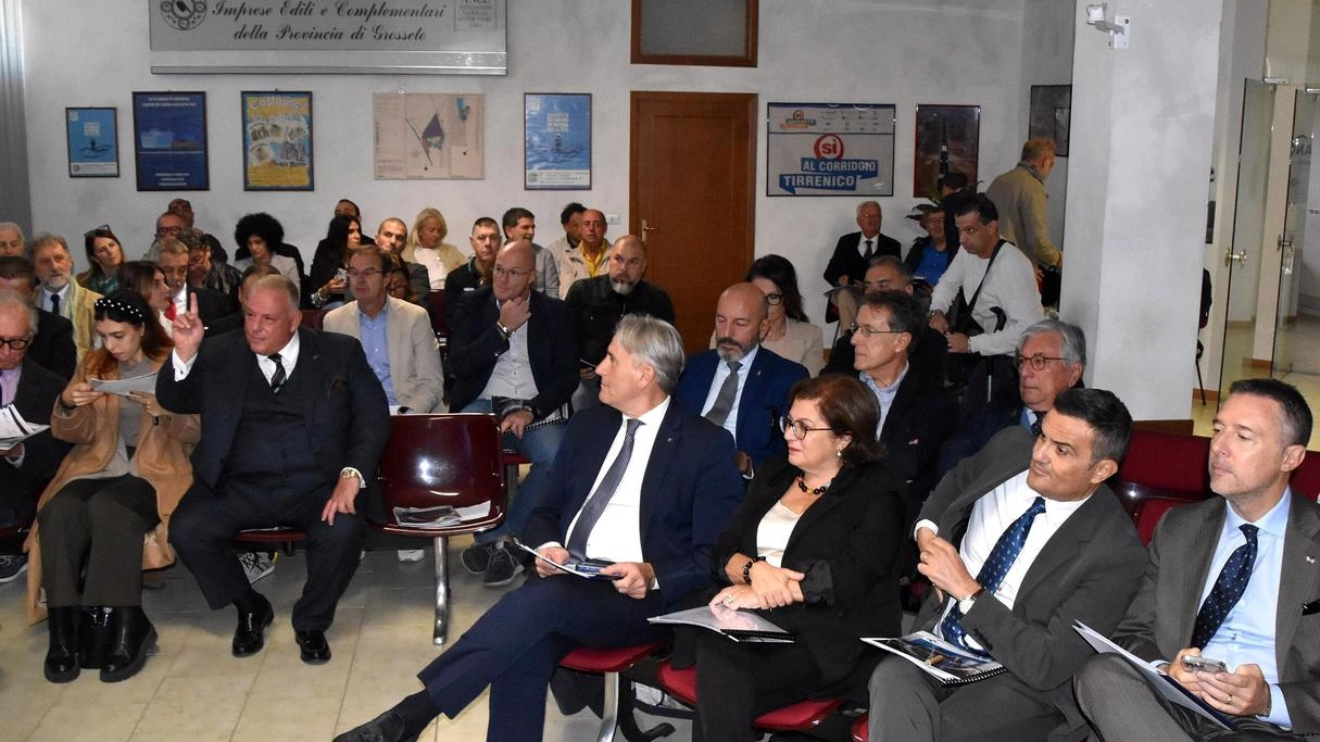 Un momento dell’assemblea generale di Ance Grosseto Un momento dell’assemblea generale di Ance Grosseto