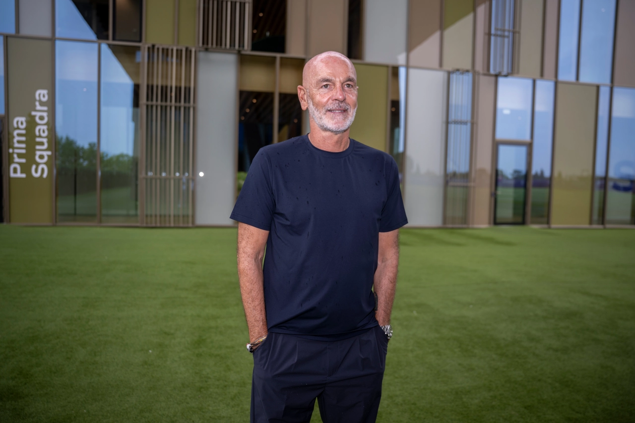 Stefano Pioli al Viola Park (Foto Jacopo Canè/Germogli)