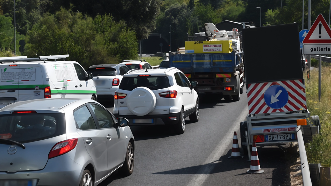 Cantieri e traffico lungo la E45 Cantieri e traffico lungo la E45