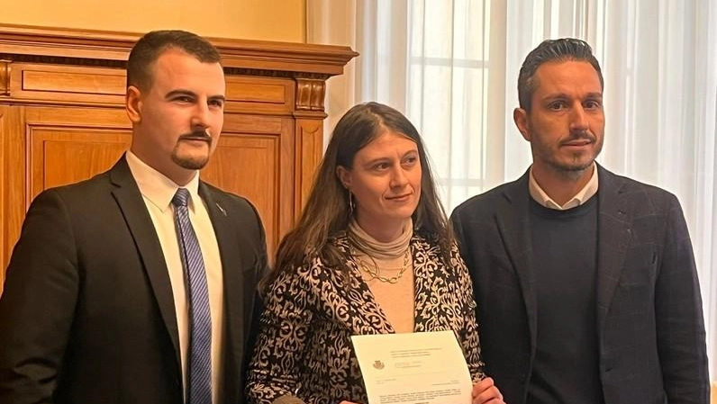 Claudiu Stanasel (Lega),. Claudio Belgiorno (FdI) e Rossella Risaliti (Lista Cenni) Claudiu Stanasel (Lega),. Claudio Belgiorno (FdI) e Rossella Risaliti (Lista Cenni)