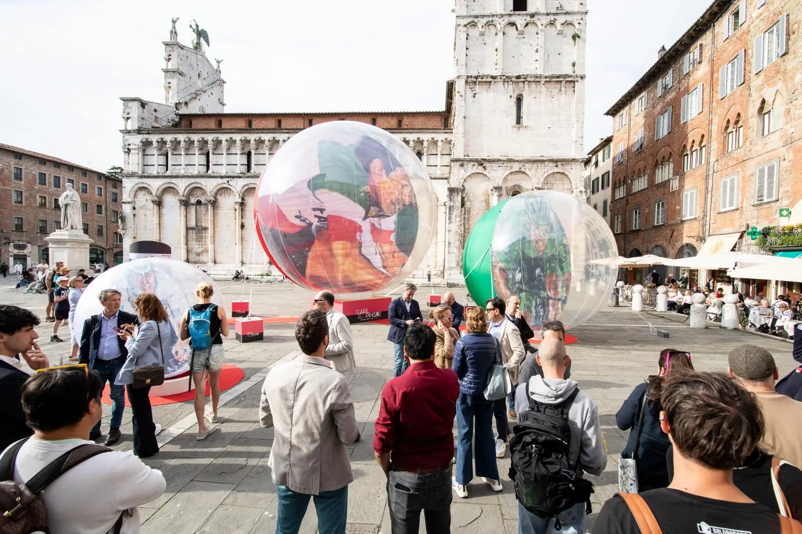 Il saluto di Lucca Comics . Tornano le maxi biglie . Kopinski omaggia Petacchi