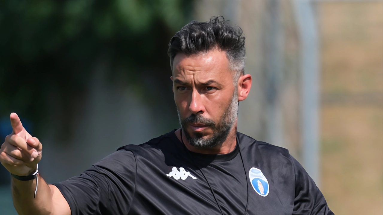 Marco Bonura allenatore della Sangiovannese Marco Bonura allenatore della Sangiovannese