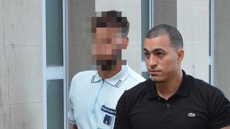 L’imputato Braulio Pavel Martinez, accusato di omicidio volontario