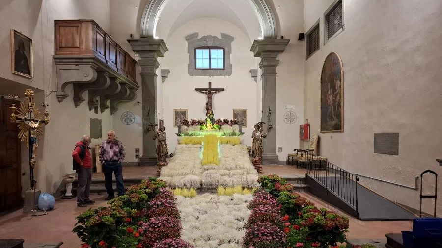 San Casciano, i Sepolcri con le vecce pasquali