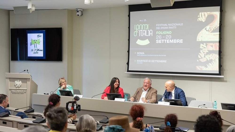 La presentazione a Roma della kermesse dedicata ai primi piatti La presentazione a Roma della kermesse dedicata ai primi piatti