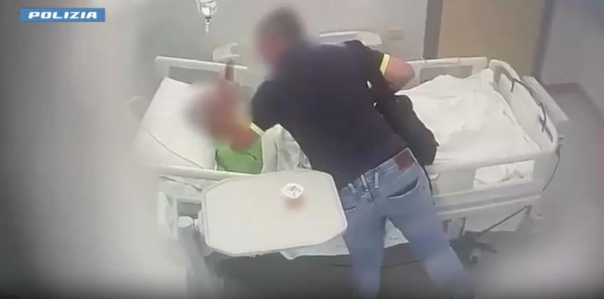 Arrestato perché picchia la madre: le violenze (riprese in un video) anche nel letto di ospedale