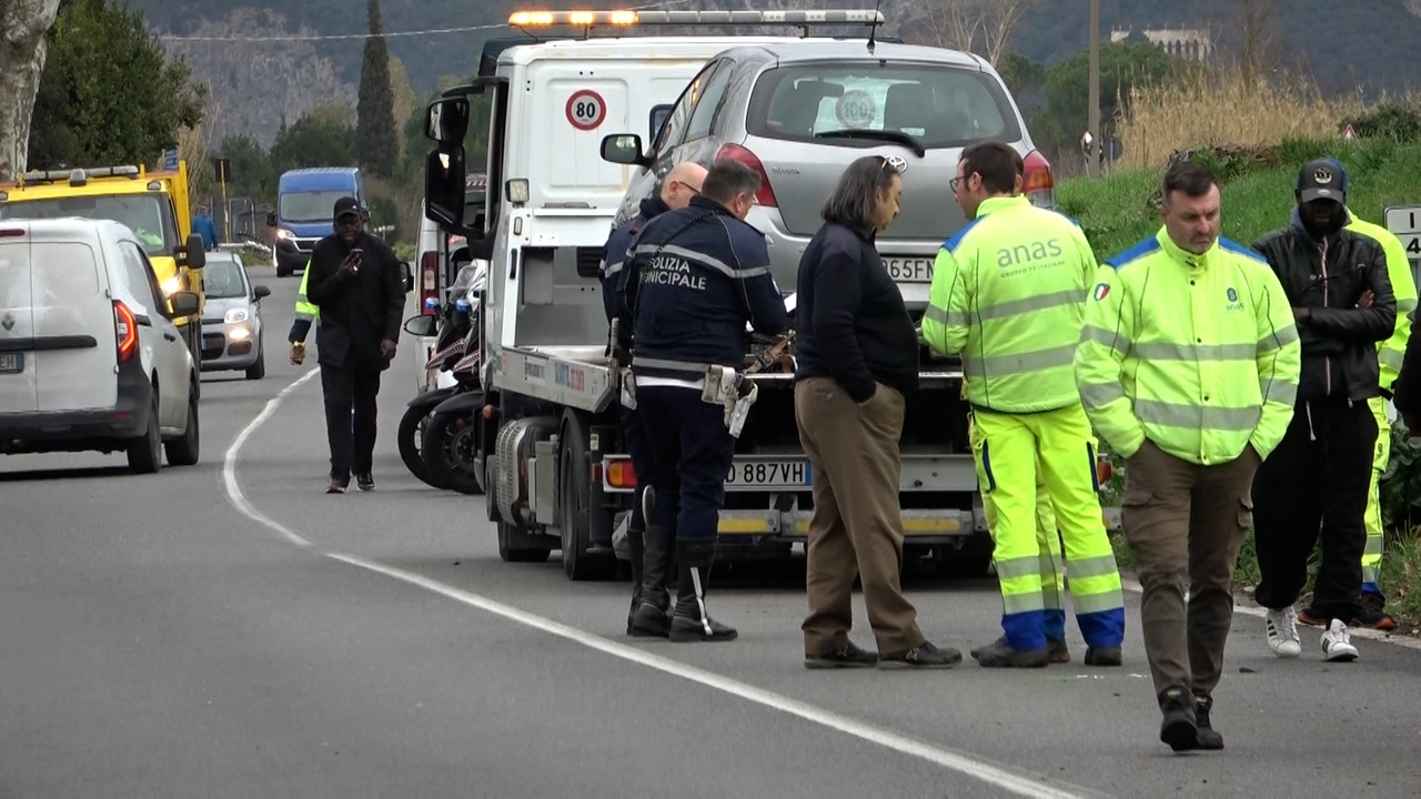 Un momento dopo l’incidente Un momento dopo l’incidente
