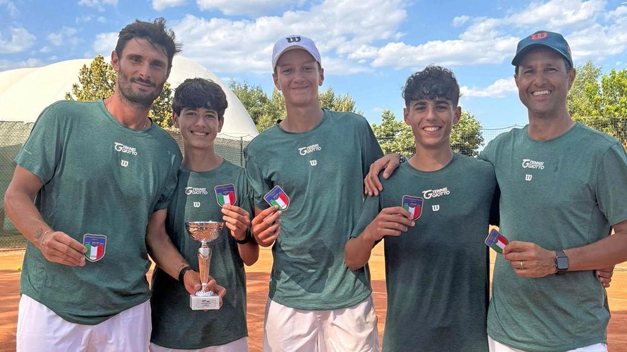 Gli atleti del Tennis Giotto protagonisti delle ultime gare