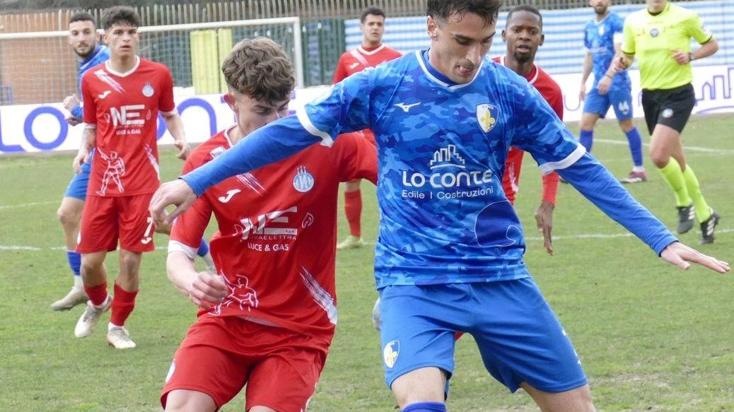 La partita tra Prato e San Marino La partita tra Prato e San Marino