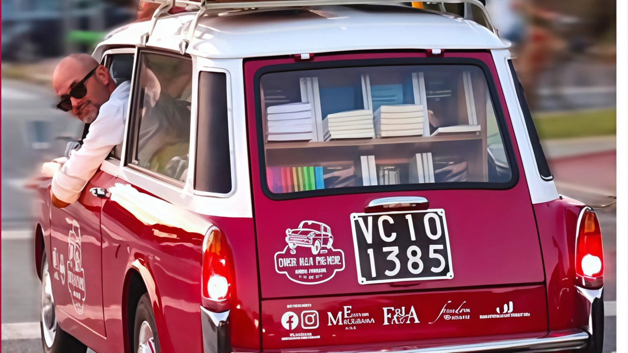 Camilla, la Bianchina libreria itinerante, torna in strada dopo un incidente. Domani al Museo Ugo Guidi con lo scrittore Alessio Biagi e tre bookblogger per parlare di Nabokov e "Lolita". Camilla, la Bianchina libreria itinerante, torna in strada dopo un incidente. Domani al Museo Ugo Guidi con lo scrittore Alessio Biagi e tre bookblogger per parlare di Nabokov e "Lolita".