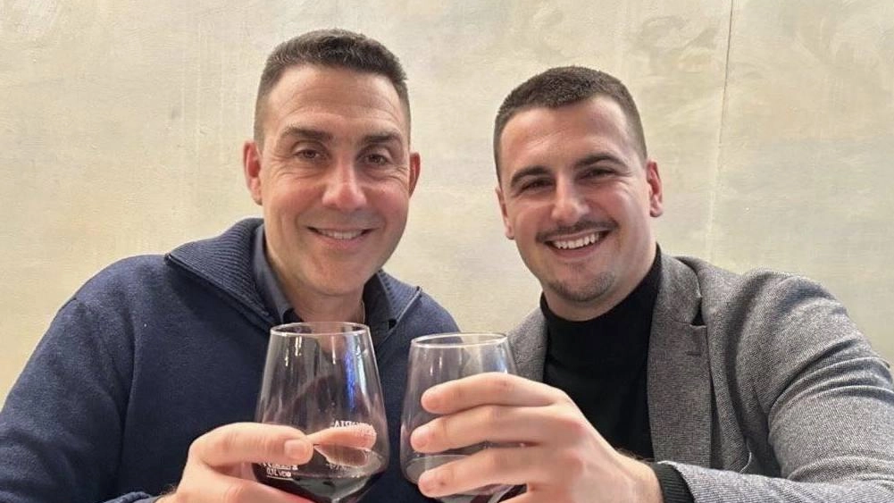 Il generale Roberto Vannacci con Claudiu Stanasel