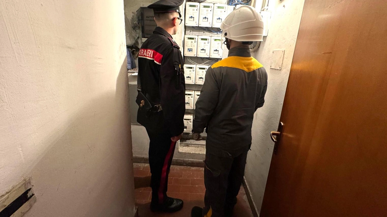 Foto archivio di controllo interforze