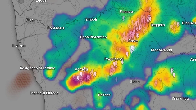 Maltempo in Toscana